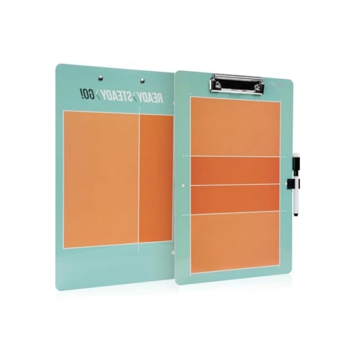Çift Taraflı Voleybol Taktik Tahtası - 35x22 cm