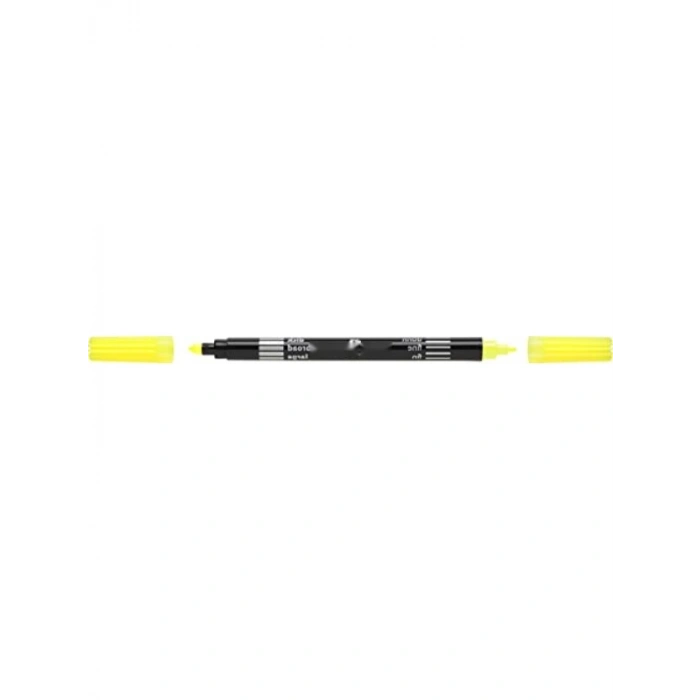 Çift Uçlu Neon Keçeli Kalem Seti (10 Renk)