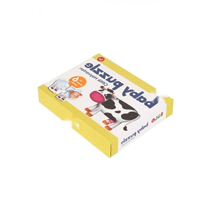 Çiftlik Hayvanları Temalı Puzzle - Eğitici Oyun Seti