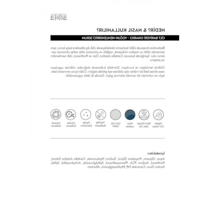Cilt Onarıcı ve Aydınlatıcı Ampul - 24 Saat Nemlendirme