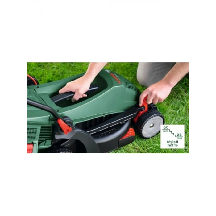 Çim Biçme Makinesi - Enerji Tasarruflu Motor, Ergoflex Tutamaklar