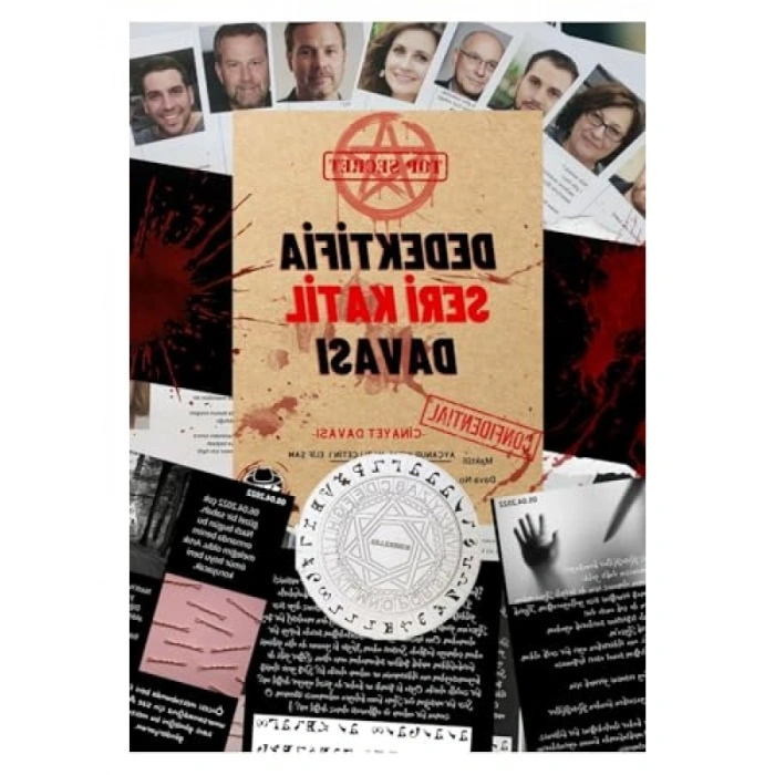 Cinayet Çözme Oyunu - Dedektif Temalı