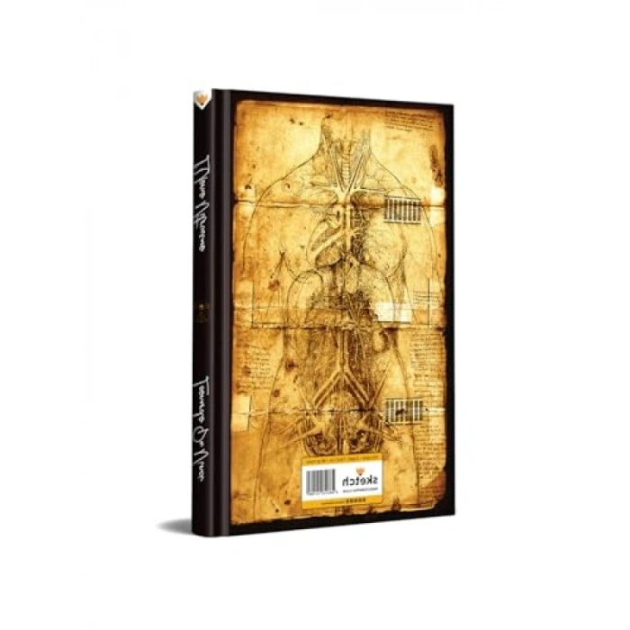 Çizgili Sayfaları ile Sert Kapak Not Defteri - 13x21 cm
