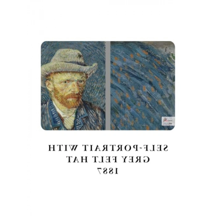 Çizgisiz A5 Defter Seti - 4lü Van Gogh Temalı