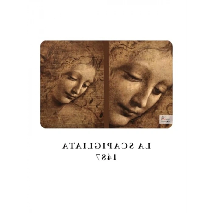 Çizgisiz Defter Seti - 4lü, Esnek Kapak, 192 Sayfa, Oval Kenar, Sarı Krem