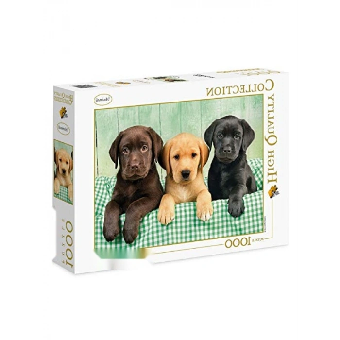 Clementoni - 1000 Parça HQ Collection Yetişkin Puzzle - Three Labs