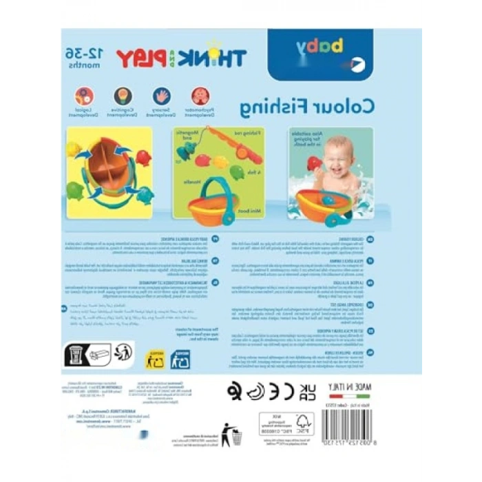 Clementoni Renkli Balıklar - Eğlenceli Oyun Seti