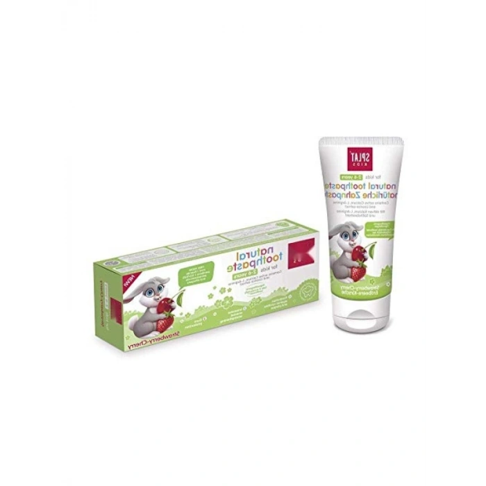 Çocuklar için Çilek-Kiraz Aromalı Diş Macunu, 50 ml