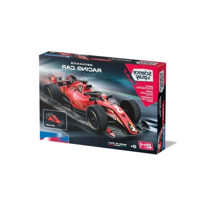 Çocuklar için Eğlenceli Mekanik Laboratuvar Seti - Racing Car