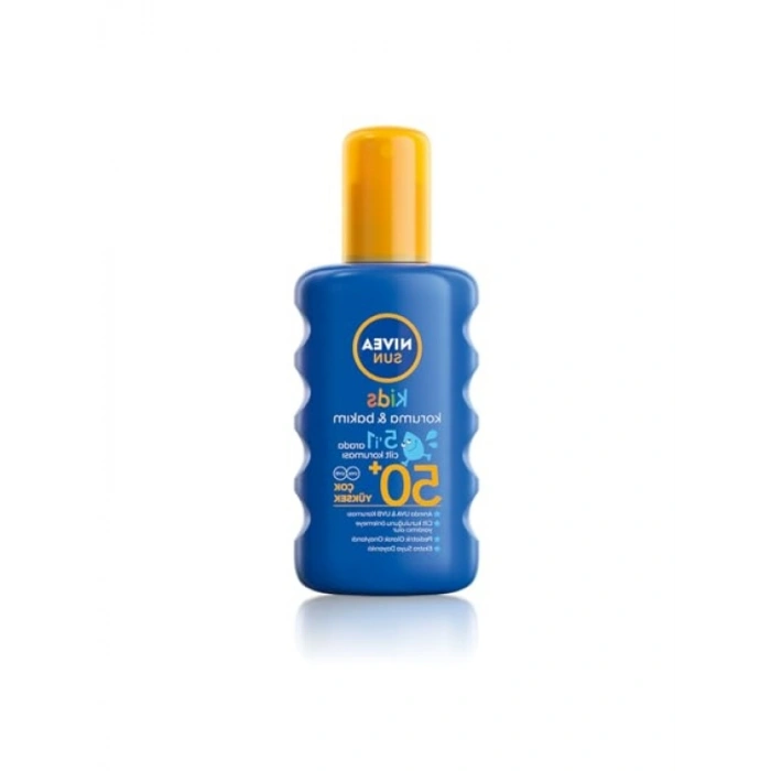 Çocuklar İçin SPF50 Güneş Koruyucu Vücut Spreyi - 200 ml