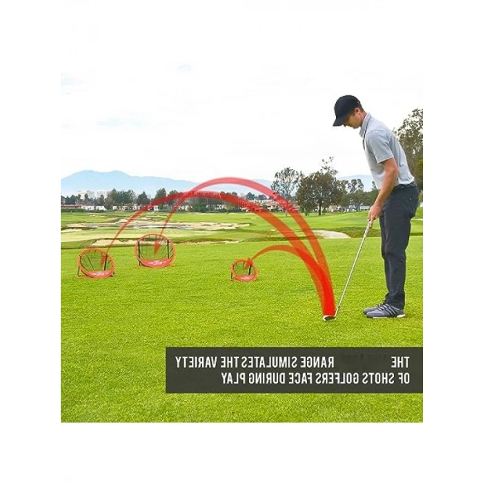 Çok Amaçlı Golf Chipping Pratik Ağı