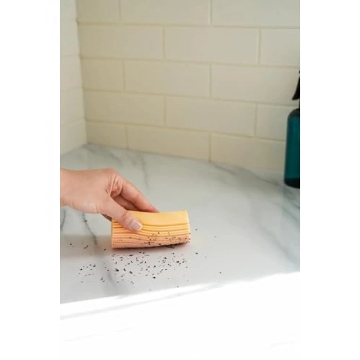 Çok Amaçlı Mikrofiber Temizlik Süngeri, Mutfak ve Banyo Temizliği için İdeal