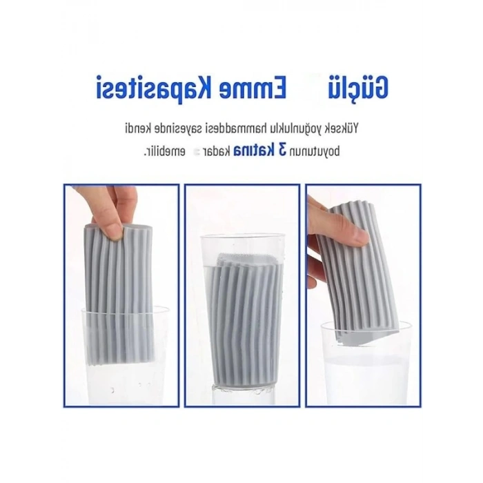 Çok Amaçlı Mikrofiber Temizlik Süngeri, Mutfak ve Banyo Temizliği için İdeal