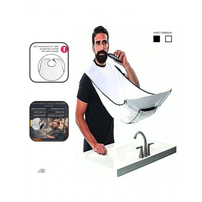 Çok Amaçlı Sakal Traş Önlüğü - Pratik ve Temiz Kullanım
