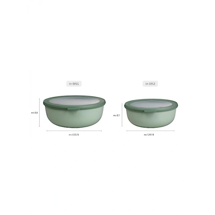Çok Fonksiyonlu Kapaklı Saklama Kabı, 1250 ml