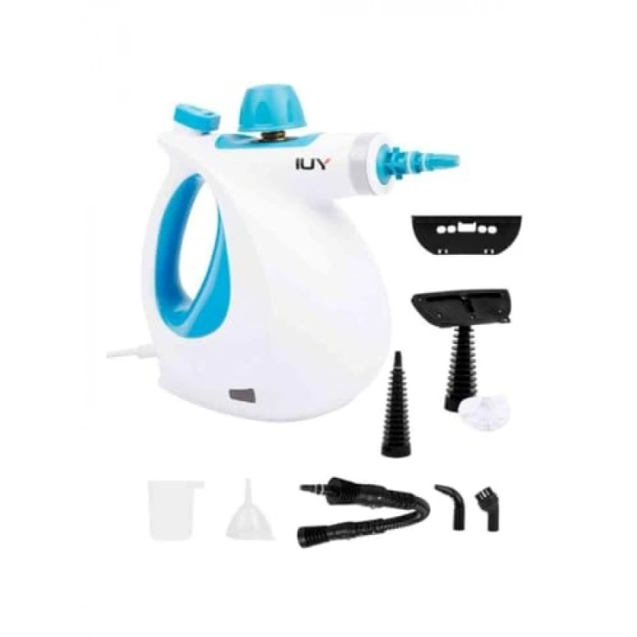 Çok Fonksiyonlu Mini Buharlı Temizlik Makinesi - 9 Parça Set