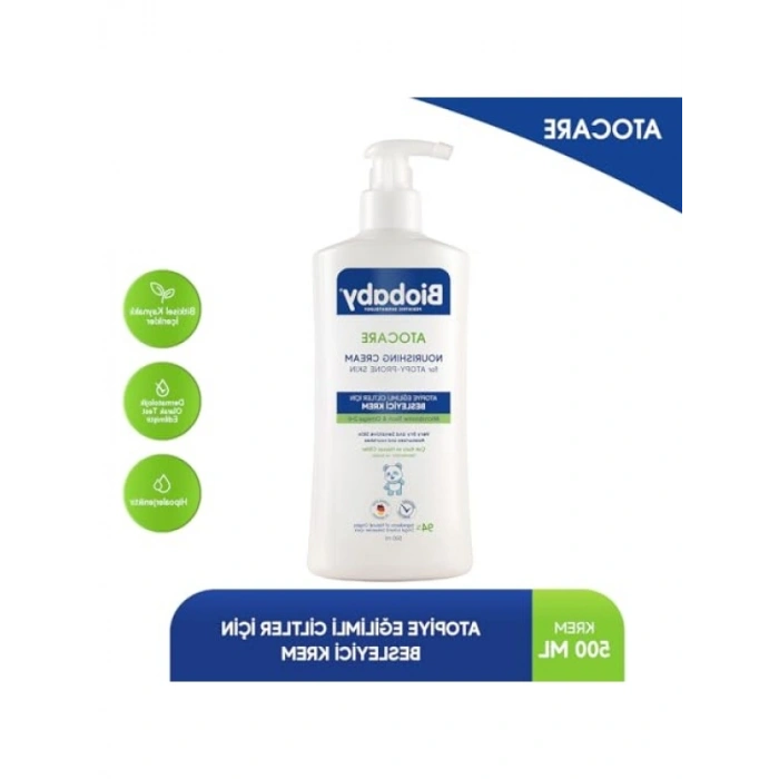 Çok Kuru ve Atopiye Eğilimli Ciltler için Bebek Kremi 500ml