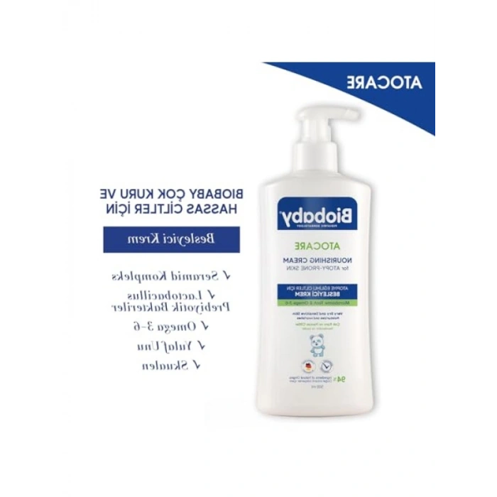 Çok Kuru ve Atopiye Eğilimli Ciltler için Bebek Kremi 500ml