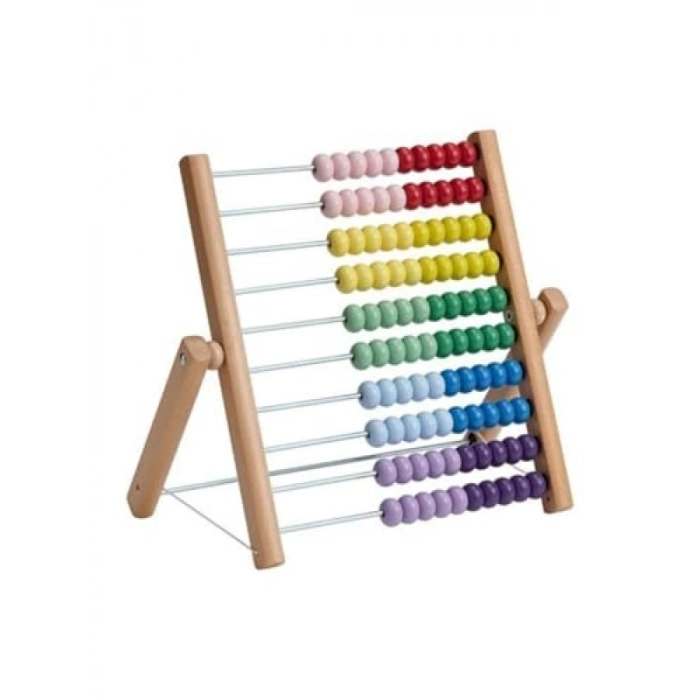 Çok Renkli Eğitici Abaküs - 33 Cm