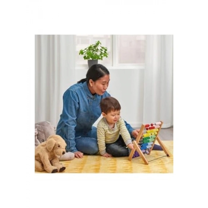 Çok Renkli Eğitici Abaküs - 33 Cm