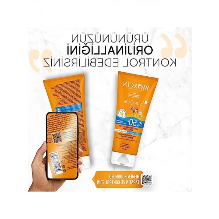 Çok Yüksek Korumalı Çocuk Güneş Kremi 50 SPF, 200ml