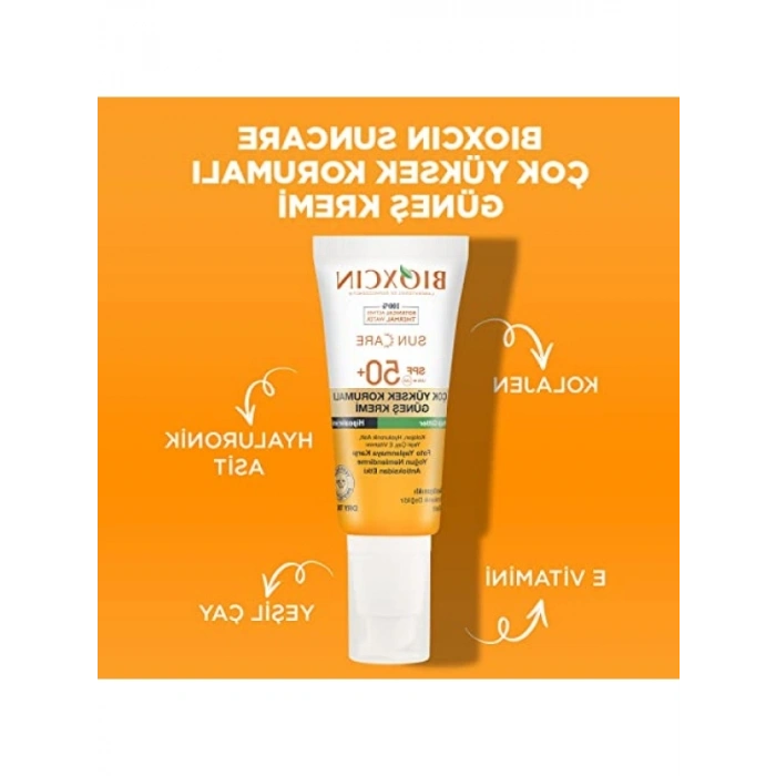Çok Yüksek Korumalı Güneş Kremi - Yağlı Ciltler İçin SPF 50+