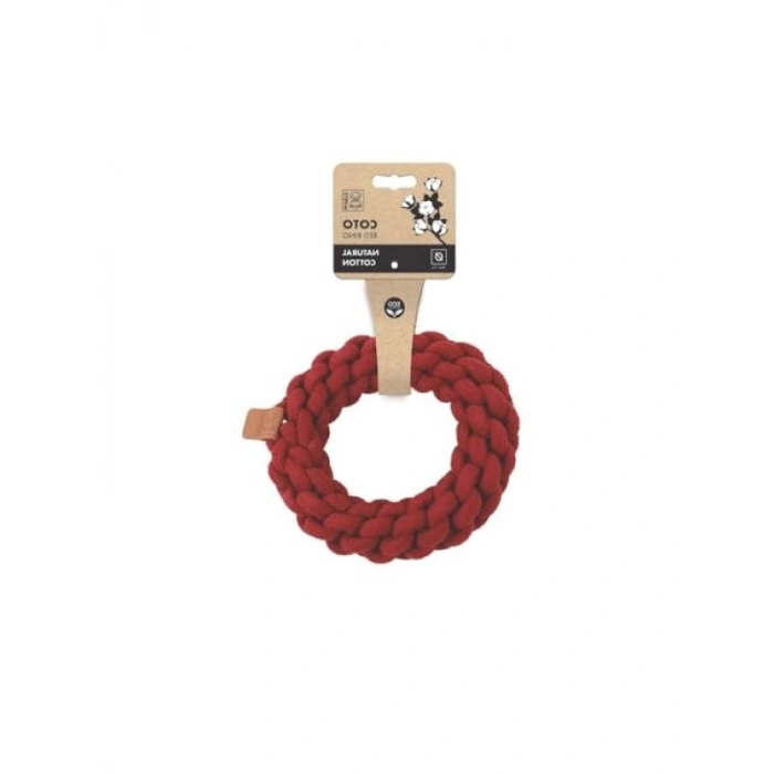 Coto Kırmızı Ring Örgü Halka Oyuncak (18 cm)