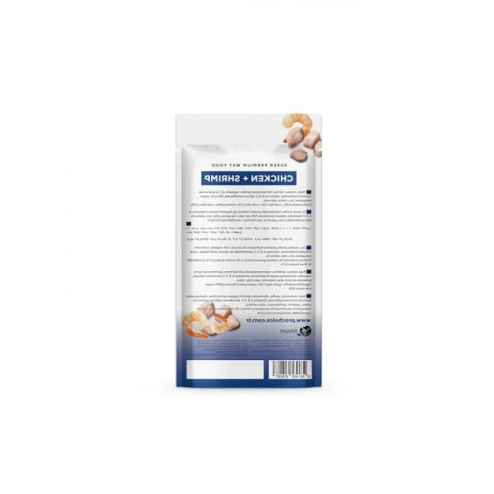 Creamy Tavuklu ve Karidesli Sıvı Kedi Ödül Maması - 4 x 15 gr