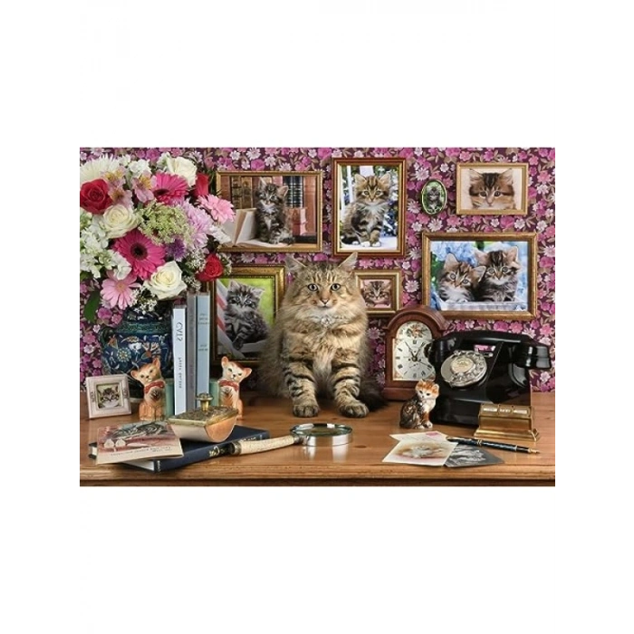 Cute Kitty Puzzle, 1000 Parça
