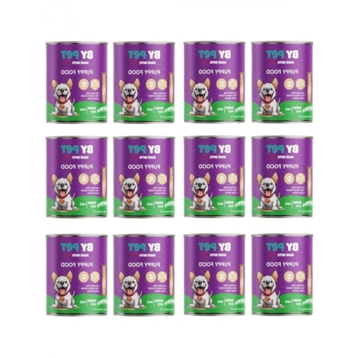 Dana Etli Konserve Yaş Mama - 415 gr x 12 Adet
