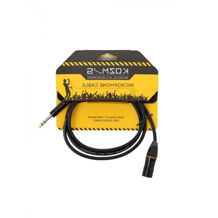 Dayanıklı 10M Stereo XLR-TRS Kablo