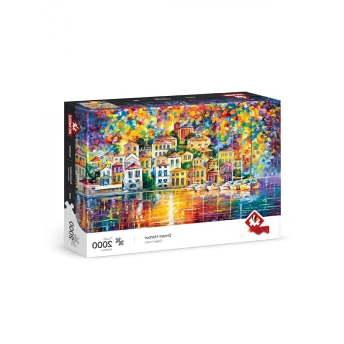 Dayanıklı 2000 Parça Düşler Limanı Puzzle