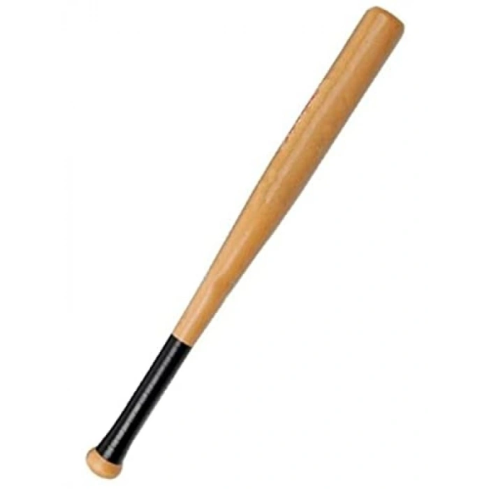 Dayanıklı Ahşap Beyzbol Sopası - 55 cm Uzunluk