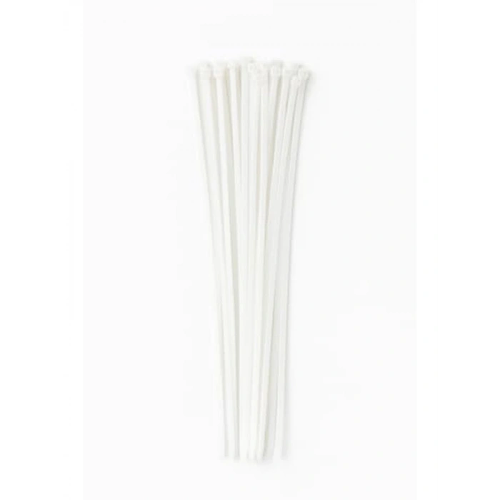 Dayanıklı Beyaz Kablo Bağı, 450 mm, 100’lü Paket