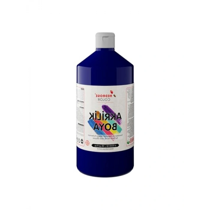 Dayanıklı Lacivert Akrilik Boya - 1000 gr