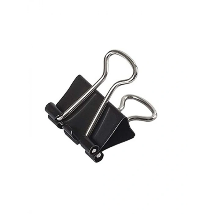 Dayanıklı Metal Binder Klip, 15 mm, 12li Set