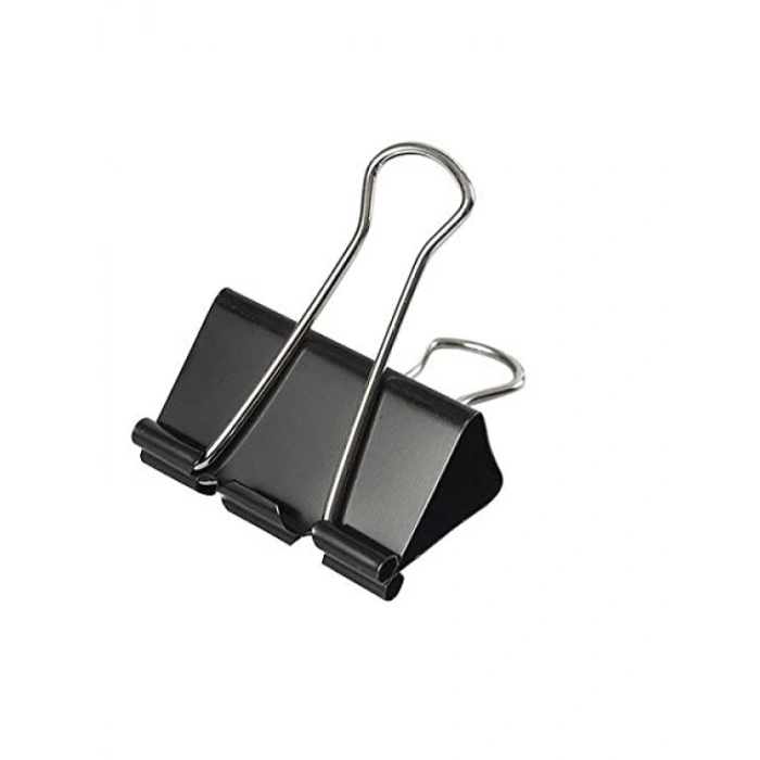 Dayanıklı Metal Binder Klips, 41 mm, 12 Adet