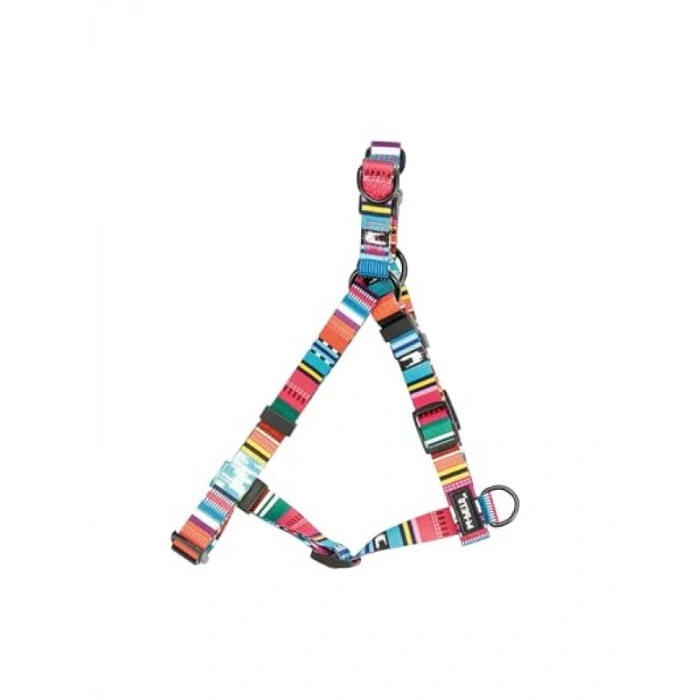 Dayanıklı Urban Style Jazz Stripes Göğüs Tasması - S