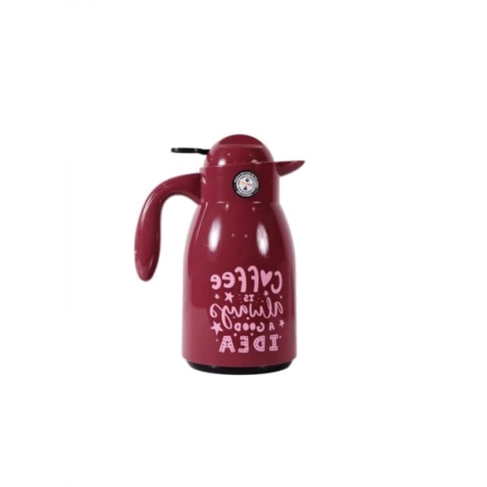 Dekorlu Termos - 1 Litre Kapasite