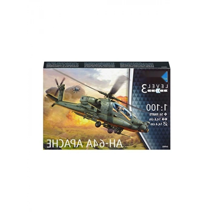 Demonte Plastik Maket - Ah-64A Apache