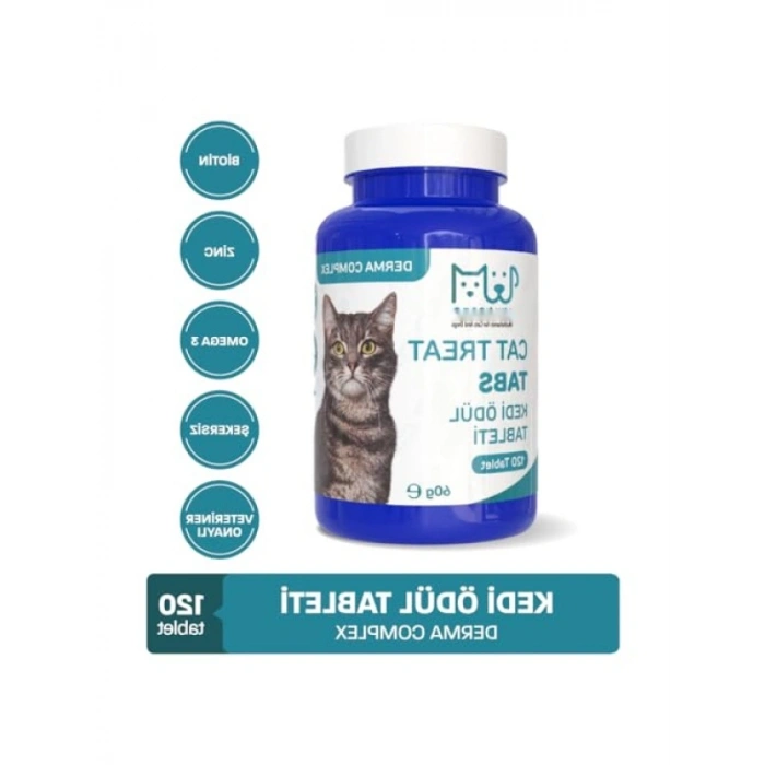 Deri ve Tüy Bakım Tableti - Kedi ve Köpek Ödülü