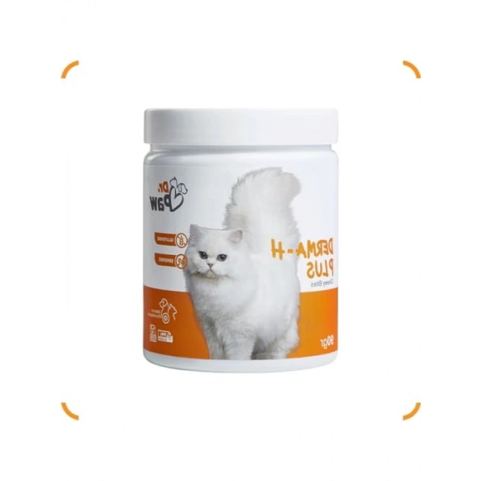 Deri ve Tüy Sağlığı İçin Premium Kedi Tableti - 60 Adet