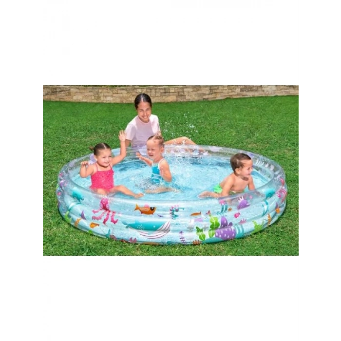 Derin Dalış Oyun Havuzu - 1,83 m x 33 cm Çocuklar için Eğlenceli