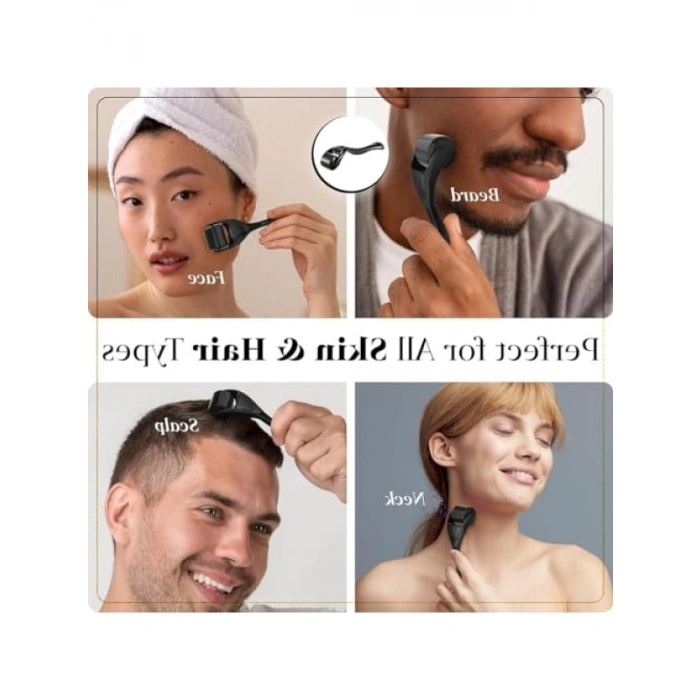 Derma Rulo - 1.0mm 540 Titanyum Mikroneedle