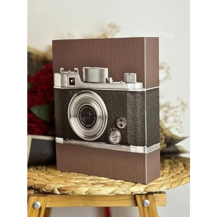 Desenli Fotoğraf Albümü - 10x15 cm, 200 Kapasiteli