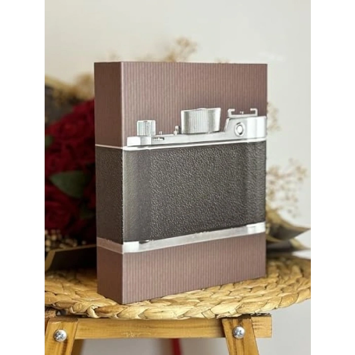 Desenli Fotoğraf Albümü - 10x15 cm, 200 Kapasiteli
