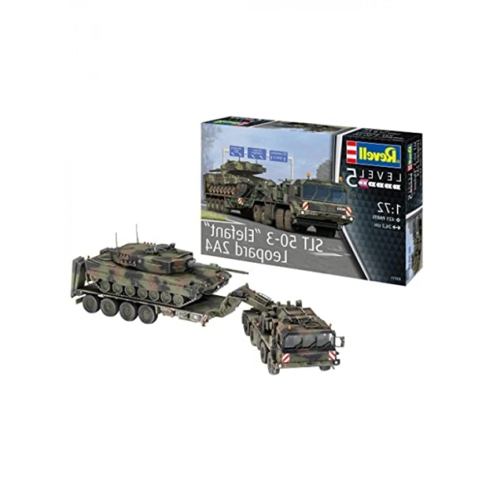 Detaylı Model Kit - SLT Elefant ve Leopard