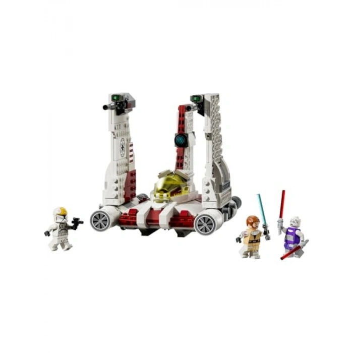 Detaylı Uzay Aracı Yapım Seti - Dönüştürülebilen V-19 Torrent Starfighter ve 3 Figür