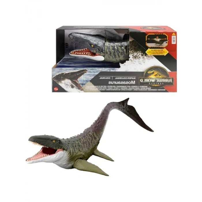 Devasa 94 cm Mosasaurus Aksiyon Figürü