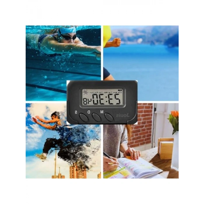 Dijital Masa Saati - Alarm, Kronometre ve Tarih